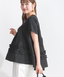 PICCIN | 【WEB限定】フリル付きAラインプルオーバー(Tシャツ/カットソー)