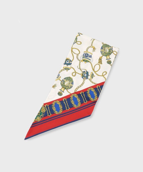 【セール】モチーフスキニースカーフ（バンダナ/スカーフ）｜GRACE CONTINENTAL（グレースコンチネンタル）