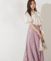 PROPORTION BODY DRESSING | レースフレアスカート / 1214220704(スカート)