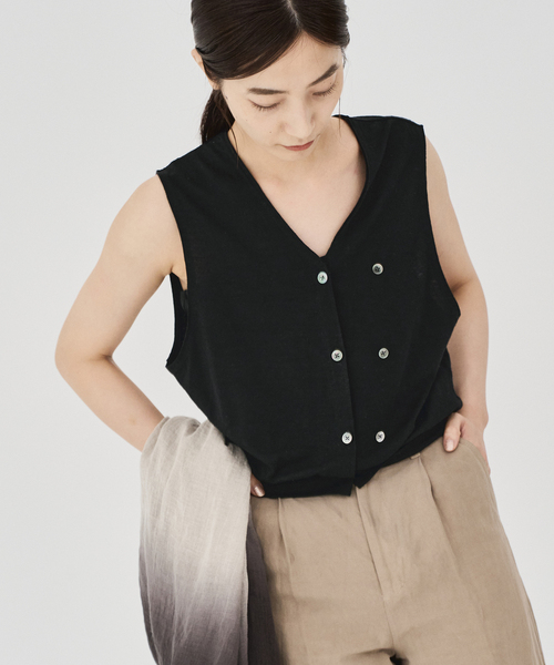 IENA PROTAGONISTA/プロタゴニスタ vest ベスト IENA（イエナ）の「PROTAGONISTA/プロタゴニスタ vest ベスト（ベスト