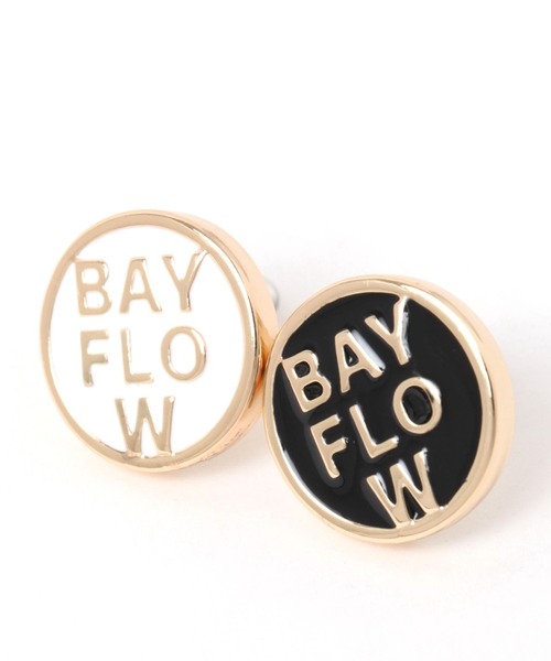 BAYFLOW（ベイフロー）の「ロゴカラーピアス（ピアス（両耳用）・レディース・ブラック/ブルー/ホワイト/ピンク・FREE）」の6枚目の写真