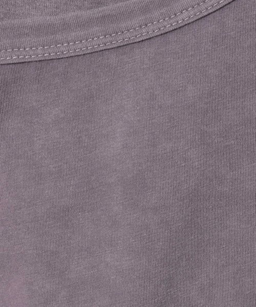 JEANASIS（ジーナシス）の「フェードカラーカット2P/142562（Tシャツ/カットソー・レディース・ブラック系その他/グレー系その他/パープル系その他・FREE）」の21枚目の写真