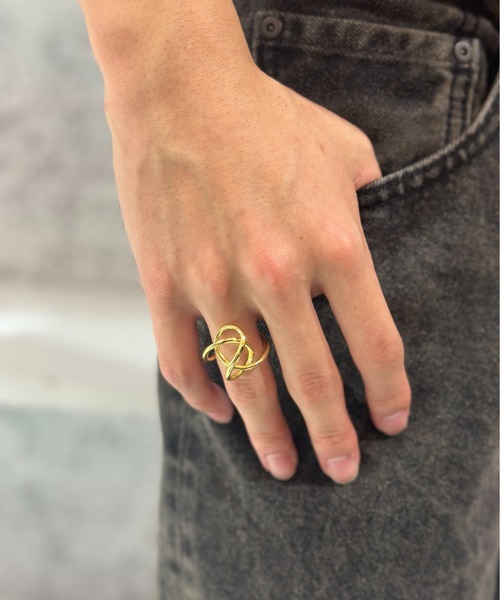 セール】【blatto 925silver】デザインリング フリーサイズ bla-ring