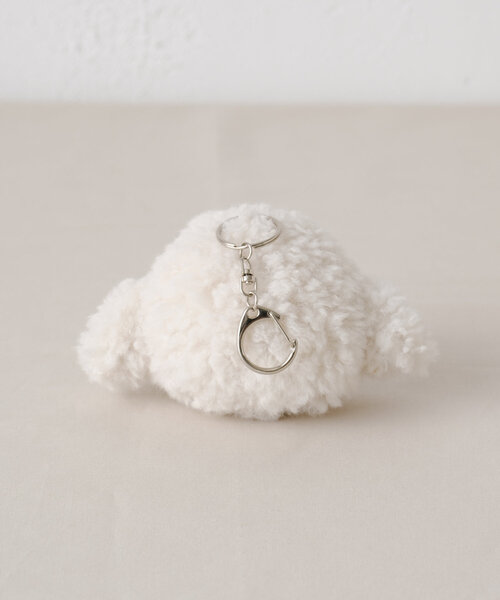 BIRTHDAY BAR（バースデイバー）の「monmon キーホルダー（キーケース/キーアクセサリー・レディース・ホワイト/ブラウン・0）」の11枚目の写真