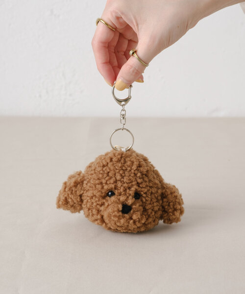 BIRTHDAY BAR（バースデイバー）の「monmon キーホルダー（キーケース/キーアクセサリー・レディース・ホワイト/ブラウン・0）」の14枚目の写真