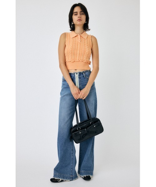 MOUSSY（マウジー）の「FAUX LEATHER SHOULDER バッグ
