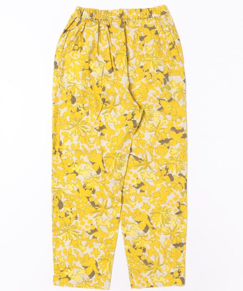 collex（コレックス）の「ボタニカルプリントパンツ（その他パンツ・レディース・イエロー/ブラック・1/2）」の3枚目の写真