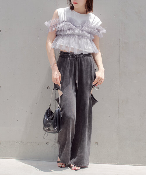 マルチウェイチュールキャミセットT（Tシャツ/カットソー）｜Chico