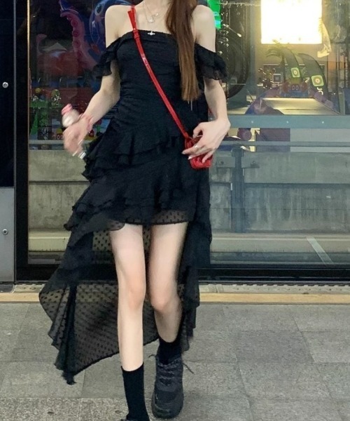 custo barcelona 人像柄ローウエストノースリーブワンピースy2k