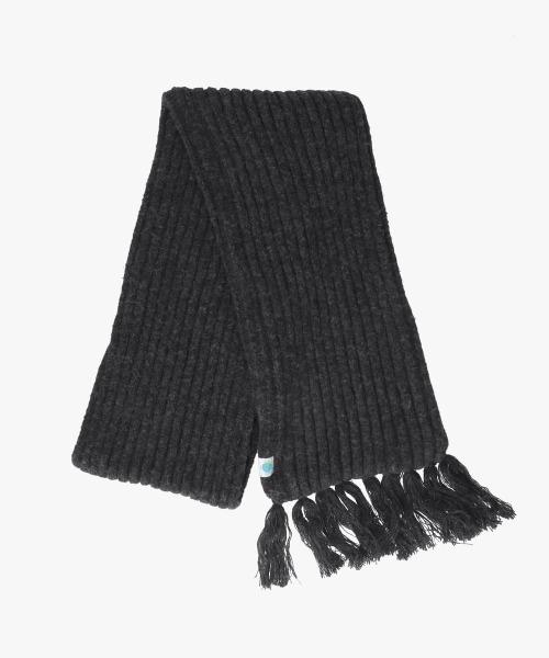 OVERRIDE（オーバーライド）の「KIDS EARTH FUND REC BEANIE&MUFFLER SG / オーバーライド（ニットキャップ/ビーニー・レディース・ライトグレー/ダークグレー/ライトブルー・57~59cm）」の20枚目の写真