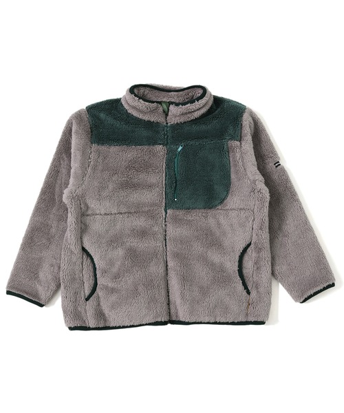 KRIFF MAYER Kid's Collection（クリフメイヤーキッズコレクション）の「リサイクルボアジャケット（ブルゾン・キッズ・ブラック/モカ/ネイビー/オフホワイト・150/140/130/120/170/160）」の17枚目の写真