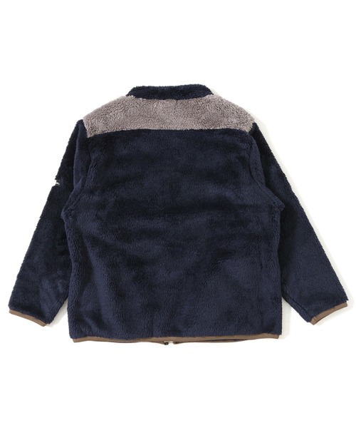 KRIFF MAYER Kid's Collection（クリフメイヤーキッズコレクション）の「リサイクルボアジャケット（ブルゾン・キッズ・ブラック/モカ/ネイビー/オフホワイト・150/140/130/120/170/160）」の20枚目の写真