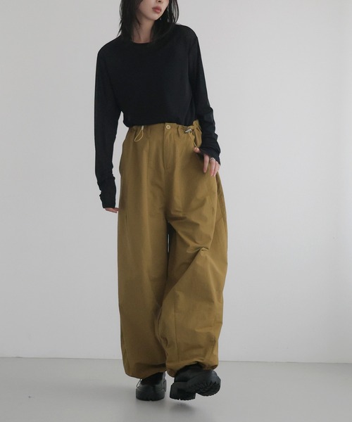 パラシュートユニセックスパンツ（カーゴパンツ）｜LIAN（リアン）