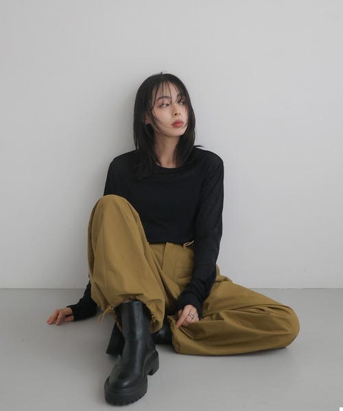 パラシュートユニセックスパンツ（カーゴパンツ）｜LIAN（リアン）