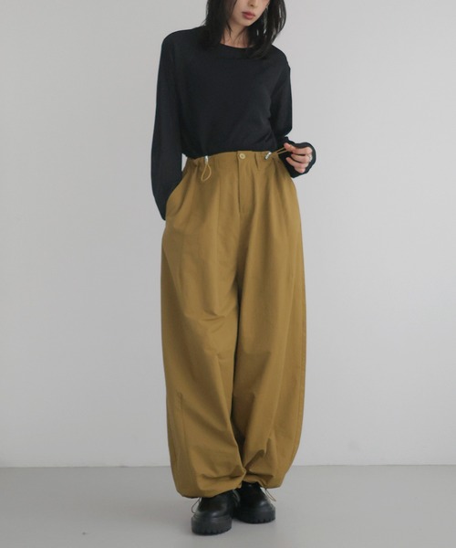 パラシュートユニセックスパンツ（カーゴパンツ）｜LIAN（リアン）