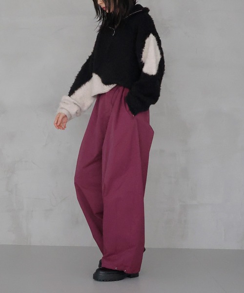 パラシュートユニセックスパンツ（カーゴパンツ）｜LIAN（リアン）