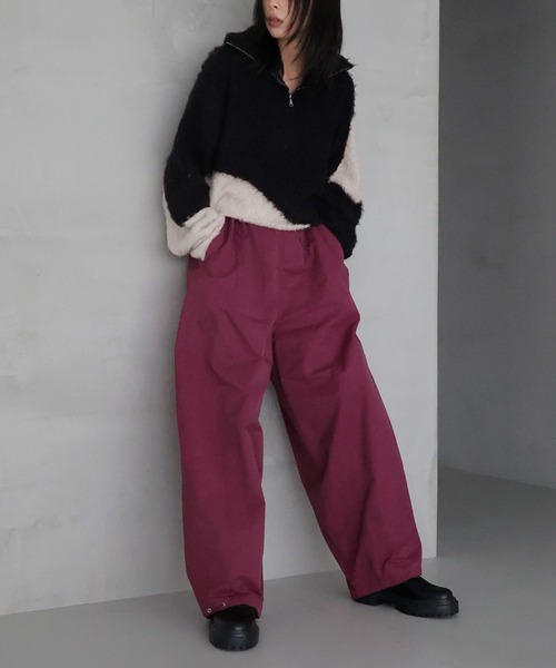 パラシュートユニセックスパンツ（カーゴパンツ）｜LIAN（リアン）