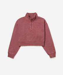 Saturdays NYC | Eldridge Fundamental Cropped Quarter zip(スウェット)