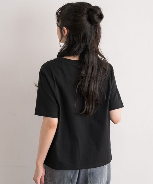 RETRO GIRL(レトロガール)の「アソートプリントTEE(Tシャツ/カットソー・レディース・ホワイト系その他/オフホワイト/ブラック系その他/ブラック・FREE)」の12枚目の写真
