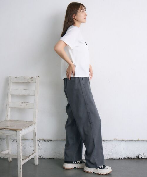RETRO GIRL(レトロガール)の「アソートプリントTEE(Tシャツ/カットソー・レディース・ホワイト系その他/オフホワイト/ブラック系その他/ブラック・FREE)」の14枚目の写真