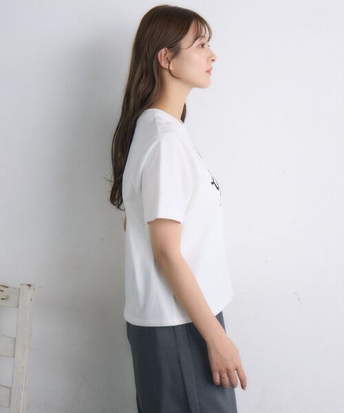 RETRO GIRL(レトロガール)の「アソートプリントTEE(Tシャツ/カットソー・レディース・ホワイト系その他/オフホワイト/ブラック系その他/ブラック・FREE)」の18枚目の写真