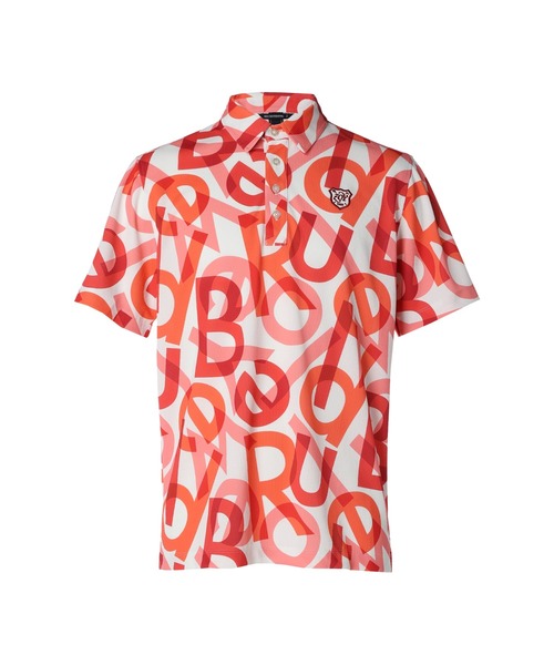 ZOY(ゾーイ)の「MENS スペクトラムプリント 半袖ポロシャツ(ポロシャツ・メンズ・コーラル/マルチ・X-LARGE/LARGE/SMALL/MEDIUM)」の2枚目の写真