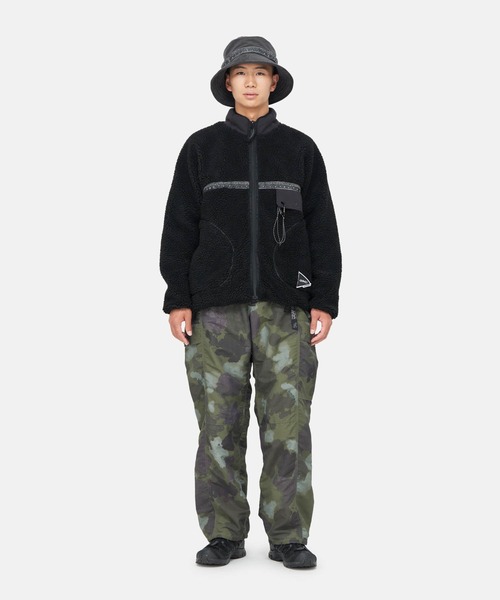 and wander（アンドワンダー）の「【Gramicci×and wander】RIPSTOP VOYAGER PANT(MENS) | リップストップヴォヤジャーパンツ（その他パンツ・メンズ・オレンジ/カモフラージュ/ブラック・S/L/XL/M）」の3枚目の写真