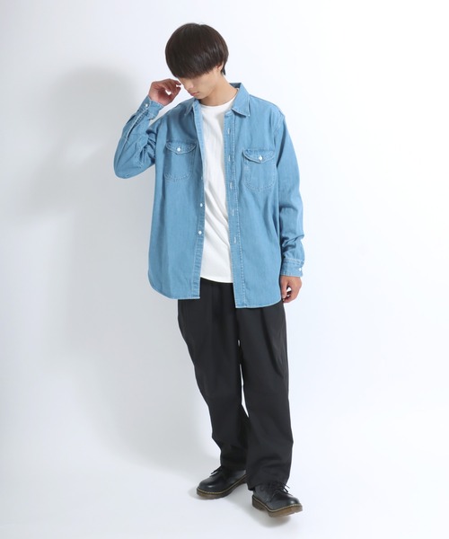 Lee（リー）WORK SHIRTS DENIM/ワークシャツデニム メンズ