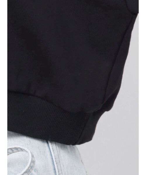 merry jenny(メリージェニー)の「ribbonホットフィックススウェット(スウェット・レディース・ブラック/ライトグレー/ピンク・FREE)」の9枚目の写真