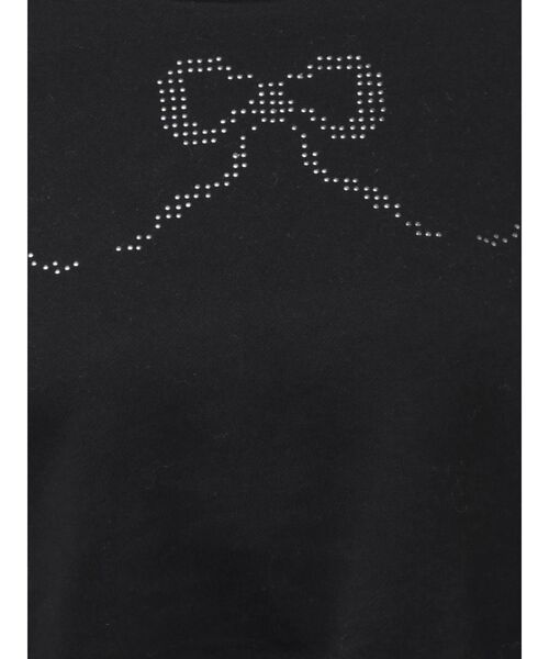 merry jenny(メリージェニー)の「ribbonホットフィックススウェット(スウェット・レディース・ブラック/ライトグレー/ピンク・FREE)」の14枚目の写真