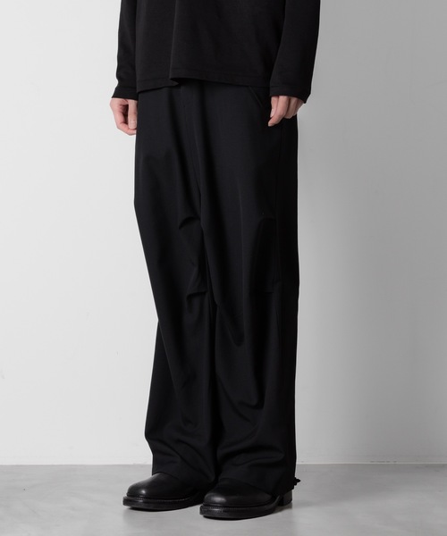 ATTACHMENT(アタッチメント)の「2/90 ウール トロピカル フィールドカーゴトラウザーズ / 2/90 WO TROPICAL FIELD CARGO TROUSERS(カーゴパンツ・メンズ・ブラック/ダークネイビー・3/2/1)」の21枚目の写真