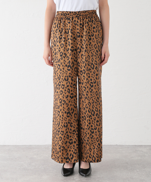 FRAMeWORK(フレームワーク)の「レオパードイージーパンツ(その他パンツ・レディース・キャメル・38/36)」の11枚目の写真