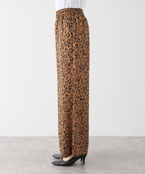 FRAMeWORK(フレームワーク)の「レオパードイージーパンツ(その他パンツ・レディース・キャメル・38/36)」の12枚目の写真