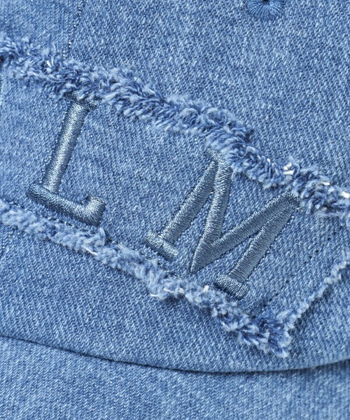 PAGEBOY（ページボーイ）の「PBLIM/デニムキャップ（キャップ・レディース・サックスブルー/ダークブルー・FREE）」の18枚目の写真