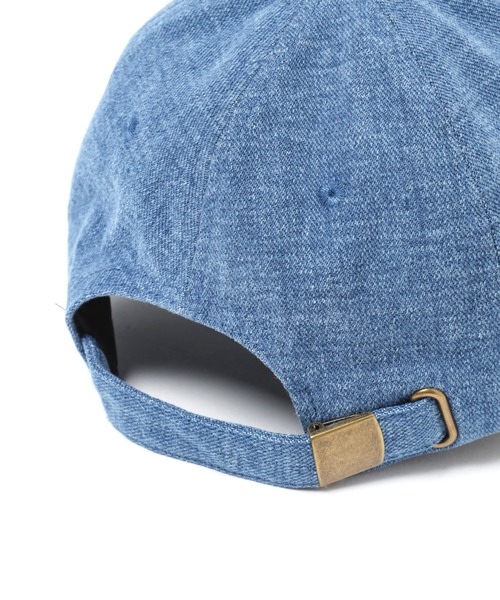 PAGEBOY（ページボーイ）の「PBLIM/デニムキャップ（キャップ・レディース・サックスブルー/ダークブルー・FREE）」の4枚目の写真