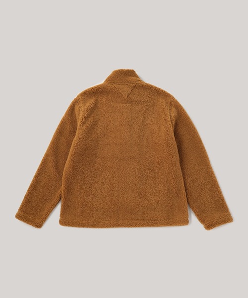 TOMMY HILFIGER(トミーヒルフィガー)の「モノタイプテクスチャードフリースジャケット(ブルゾン・メンズ・ブラウン・SMALL/MEDIUM/LARGE/X-LARGE)」の10枚目の写真