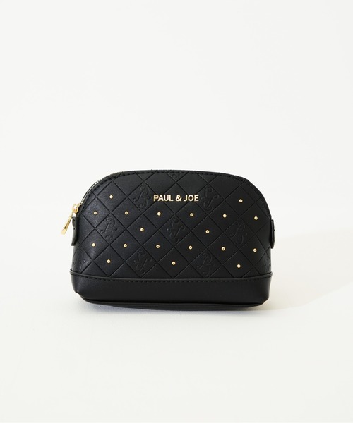 【PAUL & JOE ACCESSOIRES /ポール アンド ジョー アクセソワ 】 エンボス ポーチ（ポーチ）｜PAUL & JOE ACCESSOIRES（ポールアンドジョーアクセソワ）