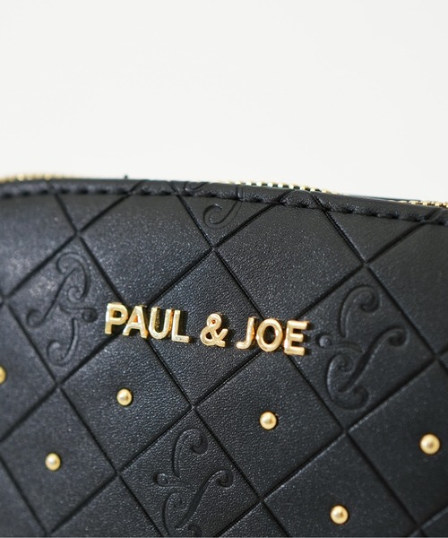 【PAUL & JOE ACCESSOIRES /ポール アンド ジョー アクセソワ 】 エンボス ポーチ（ポーチ）｜PAUL & JOE ACCESSOIRES（ポールアンドジョーアクセソワ）