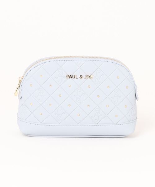 【PAUL & JOE ACCESSOIRES /ポール アンド ジョー アクセソワ 】 エンボス ポーチ（ポーチ）｜PAUL & JOE ACCESSOIRES（ポールアンドジョーアクセソワ）