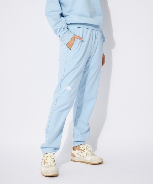 Kappa(カッパ)の「裏毛ジョガースウェットパンツ(スウェットパンツ・レディース・ブラック/ライトブルー/杢グレー・MEDIUM/LARGE/X-LARGE)」の3枚目の写真