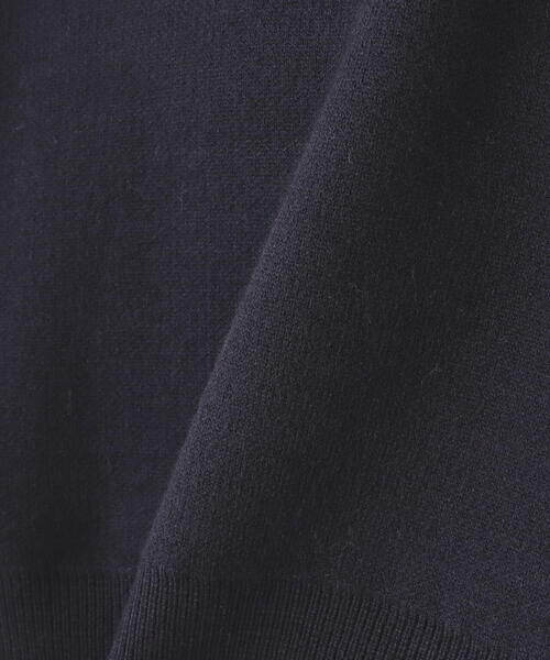 【セール】◇ダブルジャガードロゴニット（ニット/セーター）｜NATURAL BEAUTY BASIC（ナチュラルビューティーベーシック）