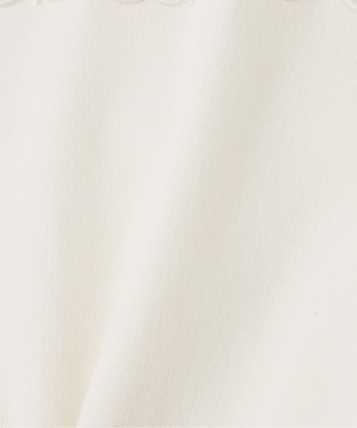 【セール】◇ダブルジャガードロゴニット（ニット/セーター）｜NATURAL BEAUTY BASIC（ナチュラルビューティーベーシック）