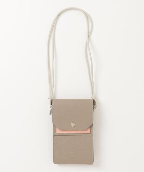 L'arcobaleno（ラルコバレーノ）フラップショルダーウォレット/LA807GT