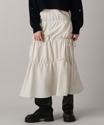 【2024FW】シャーリングリボンスカート