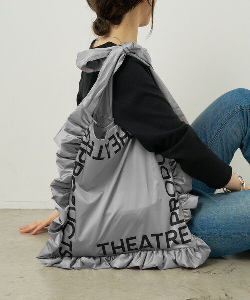 CIAOPANIC TYPY(チャオパニックティピー)の「【THEATRE PRODUCTS】別注マルチウェイフリルトートバック(トートバッグ・レディース・ブラック/シルバー/アイボリー・ONE SIZE)」の3枚目の写真