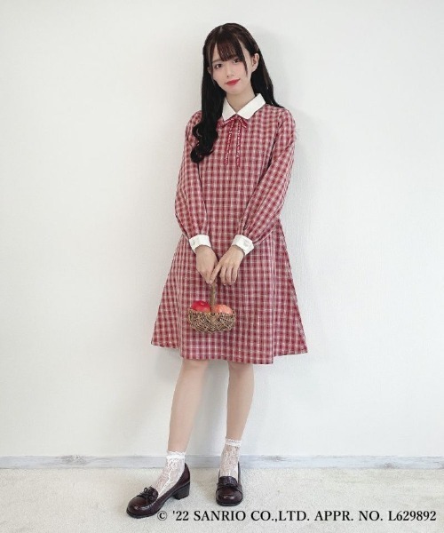 F i.n.t(フィント)の「ロゴリボンレースソックス/ハローキティ/fint フィント(ソックス/靴下・レディース・オフホワイト・FREE)」の9枚目の写真