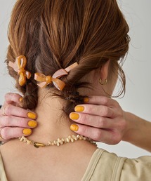 murir（ミュリール）の「リボンヘアクリップ（バレッタ/ヘアクリップ）」