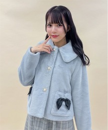 ファーコート フェイクファー ショート丈」に該当する