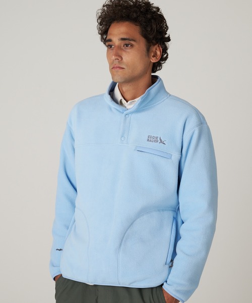 Eddie Bauer(エディーバウアー)の「チューテス スナップモック(スウェット・メンズ・サックスブルー/サファリグリーン/ブラック・XL/M/S/XXL/L)」の19枚目の写真