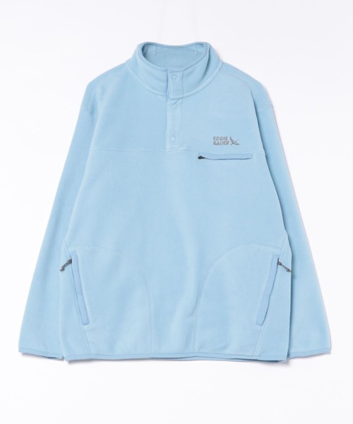 Eddie Bauer(エディーバウアー)の「チューテス スナップモック(スウェット・メンズ・サックスブルー/サファリグリーン/ブラック・XL/M/S/XXL/L)」の21枚目の写真